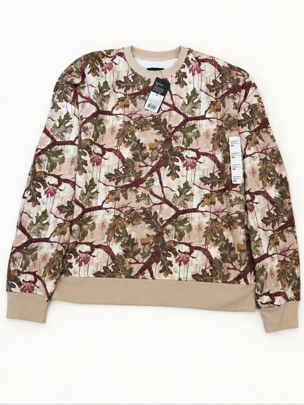 NWT Original Use Men’s Camo Sweatshirt XL